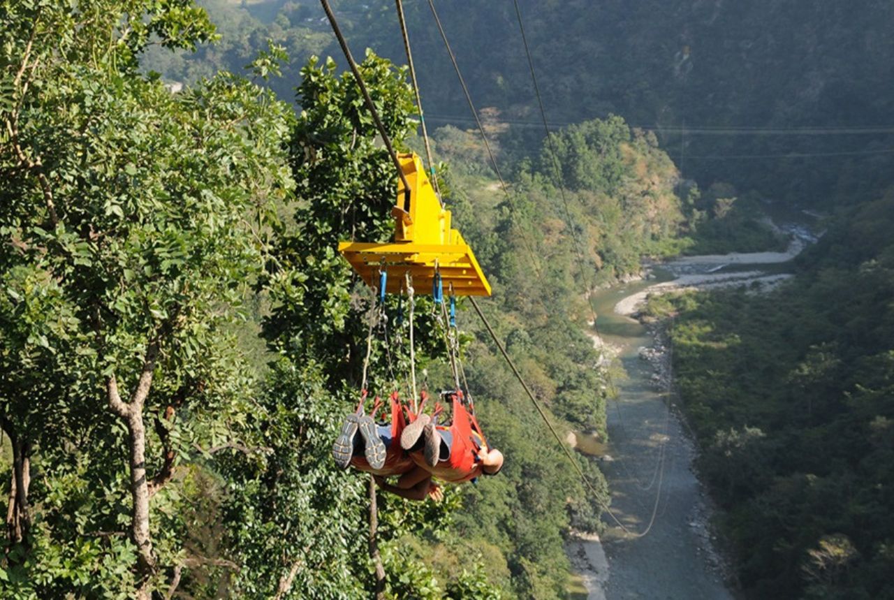 Flying Fox in Rishikesh