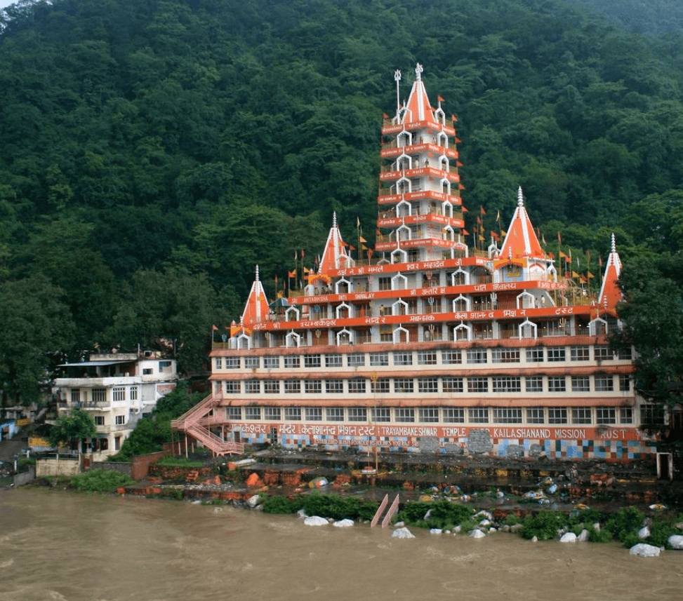 Tera Manzil Temple- Sunrise and Sunset Points in Rishikesh