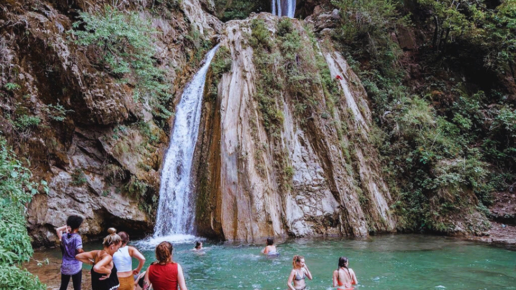 Neer Garh Waterfall in Rishikesh