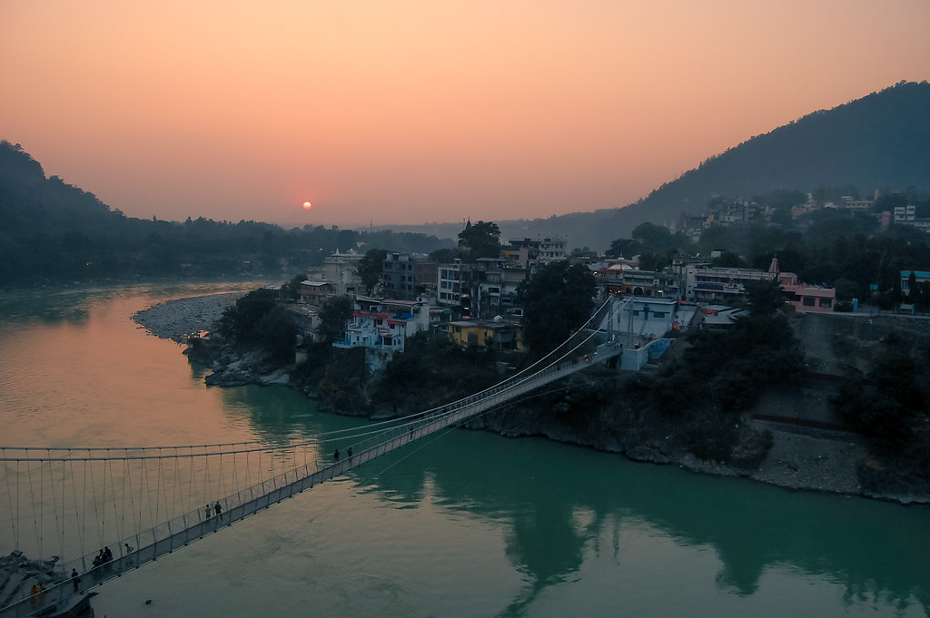 Lakshman Jhula- Sunrise and Sunset Points in Rishikesh