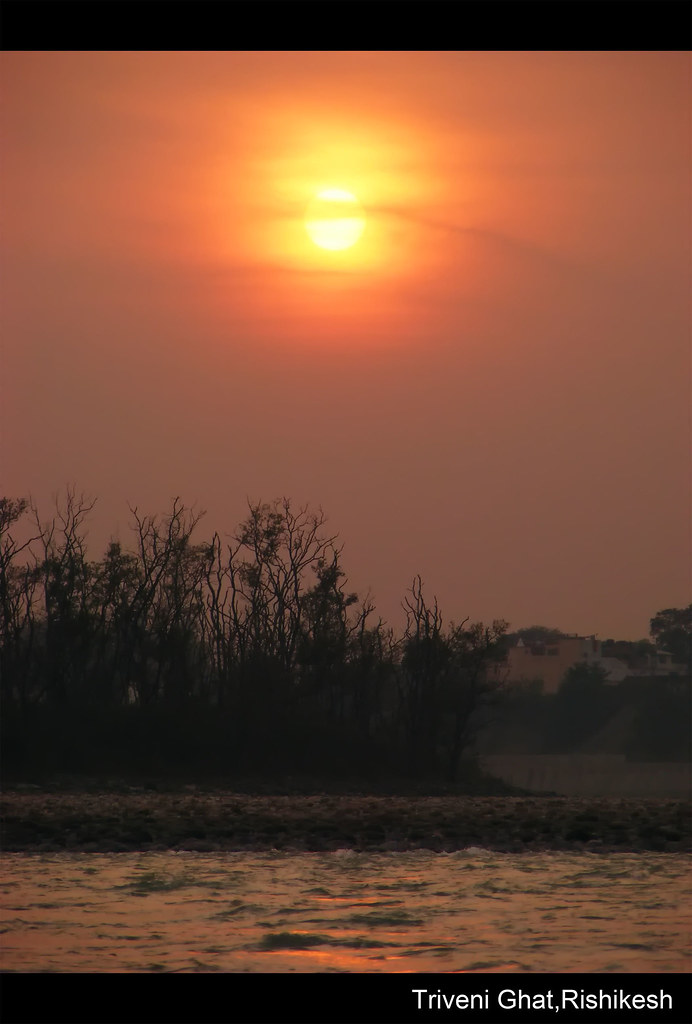 Triveni Ghat- Sunrise and Sunset Points in Rishikesh